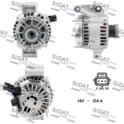 Alternator (A12VS1167A2)