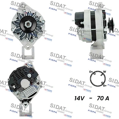 Alternator (A12ML0630A2)