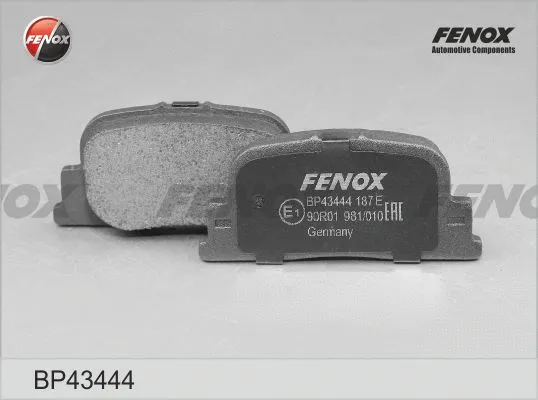 Brake Pad Set, disc brake (BP43444)