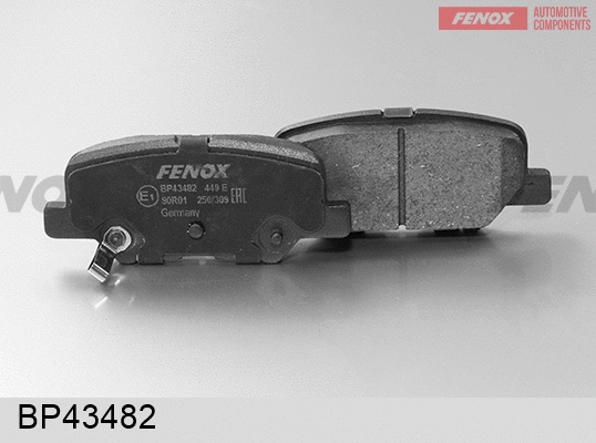 Brake Pad Set, disc brake (BP43482)
