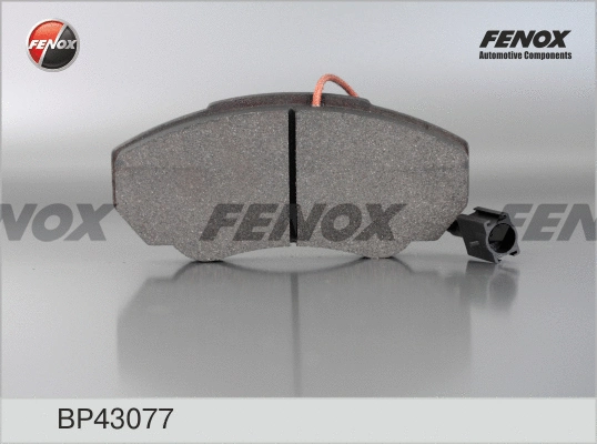 Brake Pad Set, disc brake (BP43077)