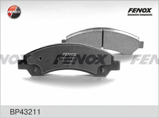 Brake Pad Set, disc brake (BP43211)
