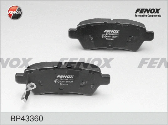 Brake Pad Set, disc brake (BP43360)
