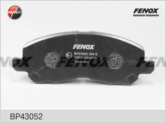 Brake Pad Set, disc brake (BP43052)