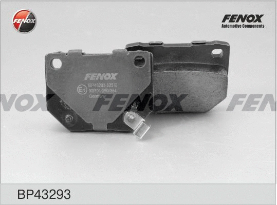 Brake Pad Set, disc brake (BP43293)
