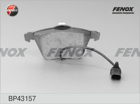Brake Pad Set, disc brake (BP43157)