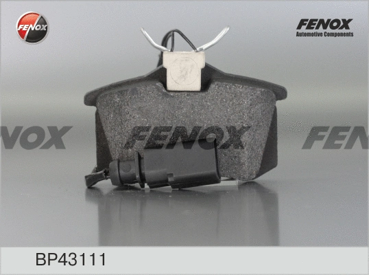 Brake Pad Set, disc brake (BP43111)