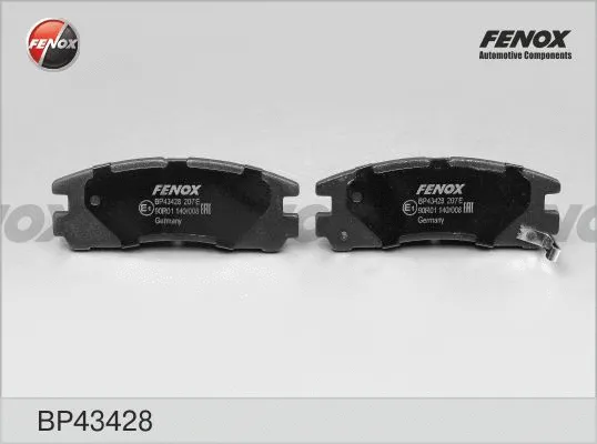 Brake Pad Set, disc brake (BP43428)