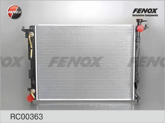 Radiator, engine cooling (RC00363)