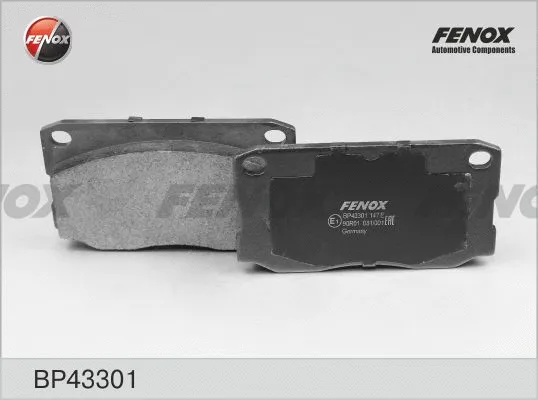 Brake Pad Set, disc brake (BP43301)