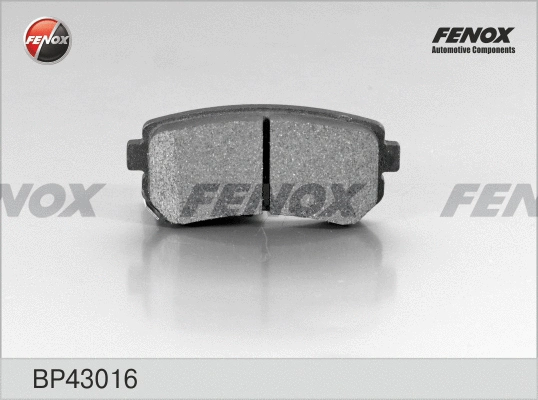 Brake Pad Set, disc brake (BP43016)