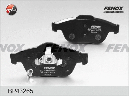 Brake Pad Set, disc brake (BP43265)