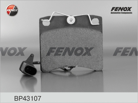 Brake Pad Set, disc brake (BP43107)