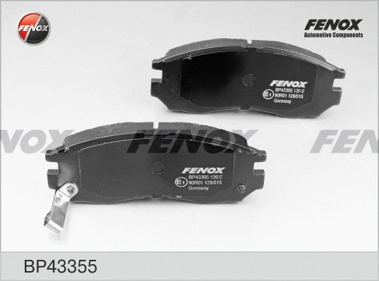 Brake Pad Set, disc brake (BP43355)