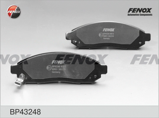 Brake Pad Set, disc brake (BP43248)