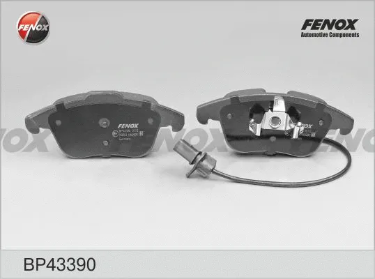 Brake Pad Set, disc brake (BP43390)