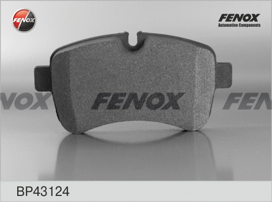 Brake Pad Set, disc brake (BP43124)