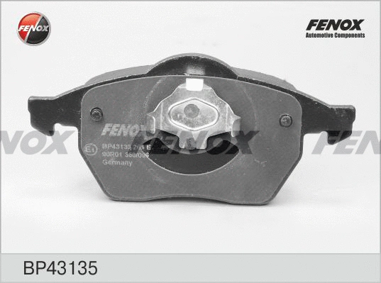 Brake Pad Set, disc brake (BP43135)