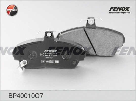 Brake Pad Set, disc brake (BP40010O7)