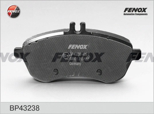Brake Pad Set, disc brake (BP43238)