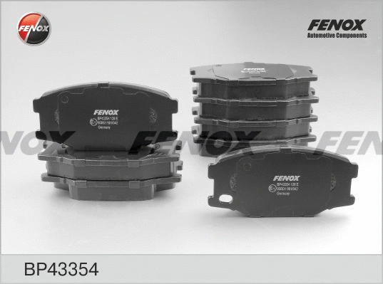 Brake Pad Set, disc brake (BP43354)