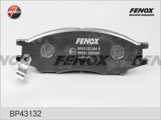 Brake Pad Set, disc brake (BP43132)