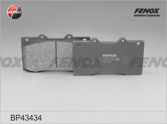 Brake Pad Set, disc brake (BP43434)