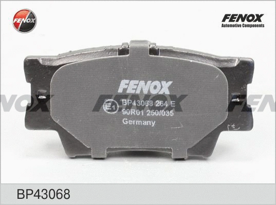 Brake Pad Set, disc brake (BP43068)