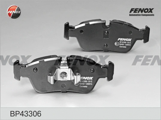 Brake Pad Set, disc brake (BP43306)