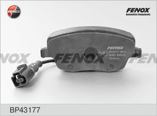 Brake Pad Set, disc brake (BP43177)