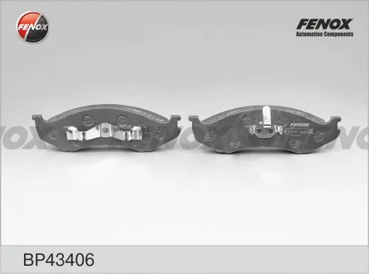 Brake Pad Set, disc brake (BP43406)