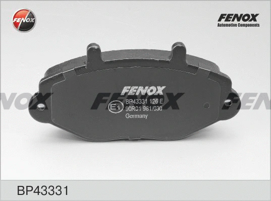 Brake Pad Set, disc brake (BP43331)