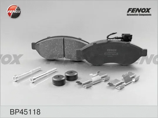 Brake Pad Set, disc brake (BP45118)
