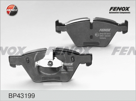 Brake Pad Set, disc brake (BP43199)