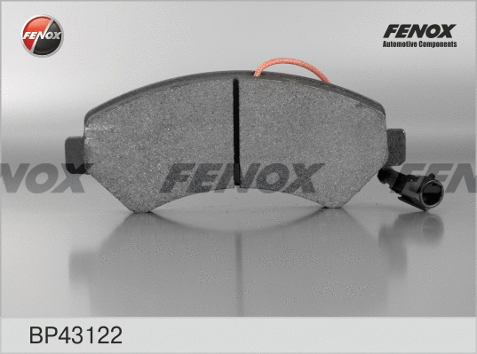 Brake Pad Set, disc brake (BP43122)