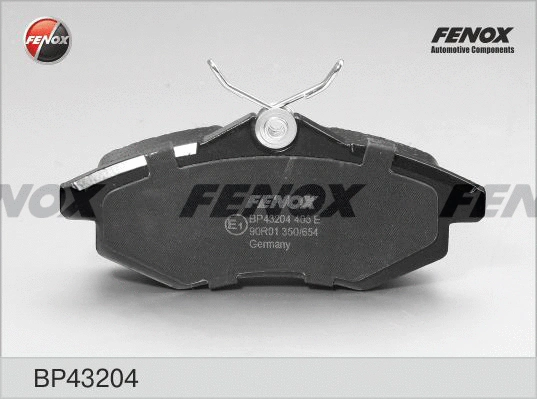 Brake Pad Set, disc brake (BP43204)