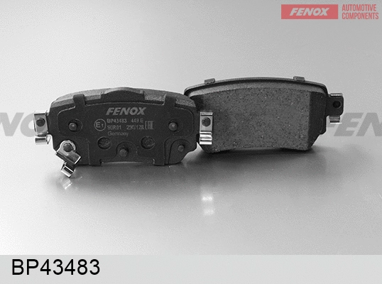 Brake Pad Set, disc brake (BP43483)