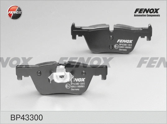 Brake Pad Set, disc brake (BP43300)