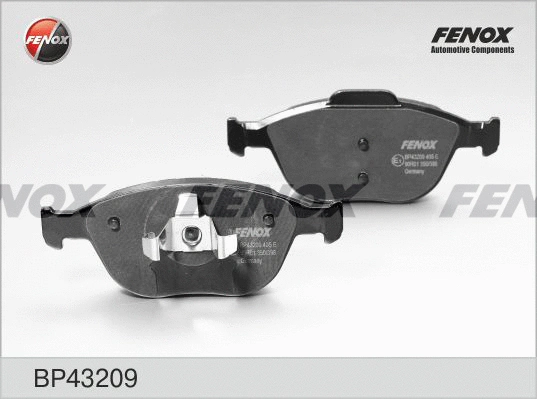 Brake Pad Set, disc brake (BP43209)