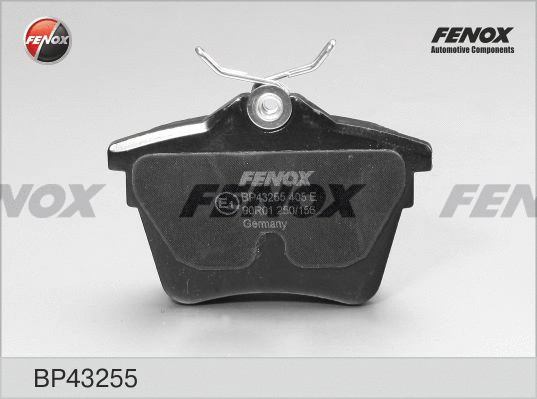 Brake Pad Set, disc brake (BP43255)