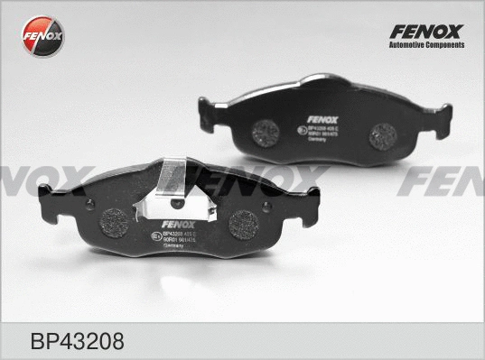 Brake Pad Set, disc brake (BP43208)