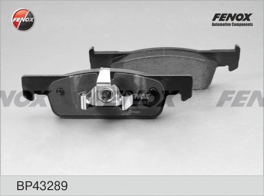 Brake Pad Set, disc brake (BP43289)