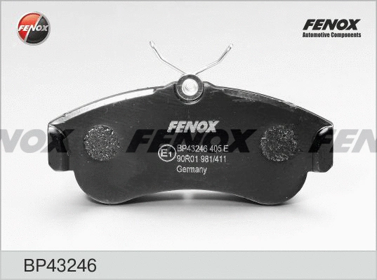 Brake Pad Set, disc brake (BP43246)