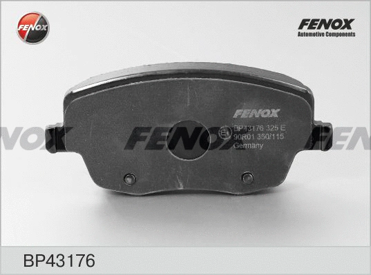 Brake Pad Set, disc brake (BP43176)