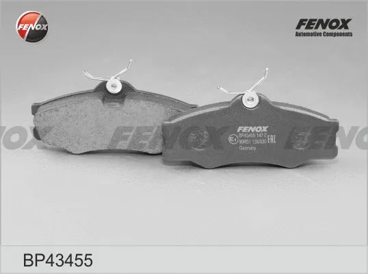 Brake Pad Set, disc brake (BP43455)