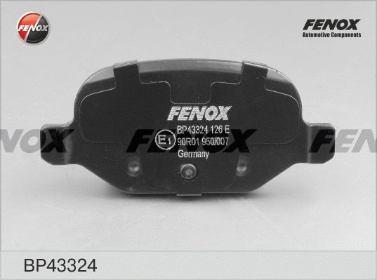 Brake Pad Set, disc brake (BP43324)