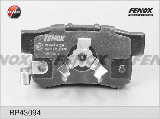 Brake Pad Set, disc brake (BP43094)