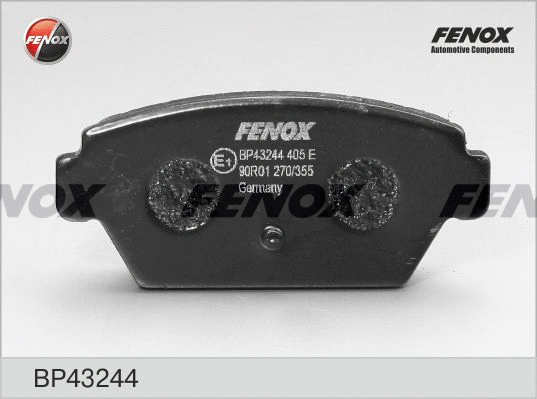 Brake Pad Set, disc brake (BP43244)