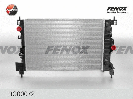 Radiator, engine cooling (RC00072)
