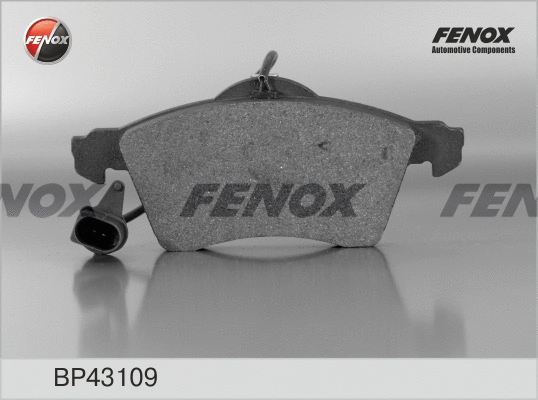 Brake Pad Set, disc brake (BP43109)